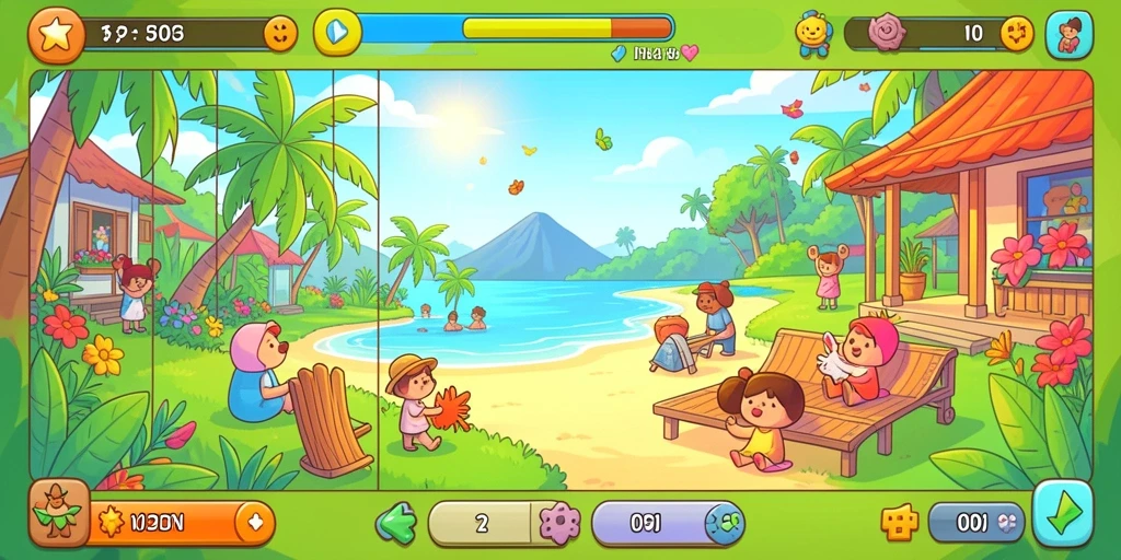 Mode multiplayer yang memungkinkan Anda bersaing dengan teman-teman.
