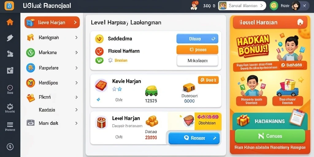 Bonus menarik menanti setiap pengguna baru.
